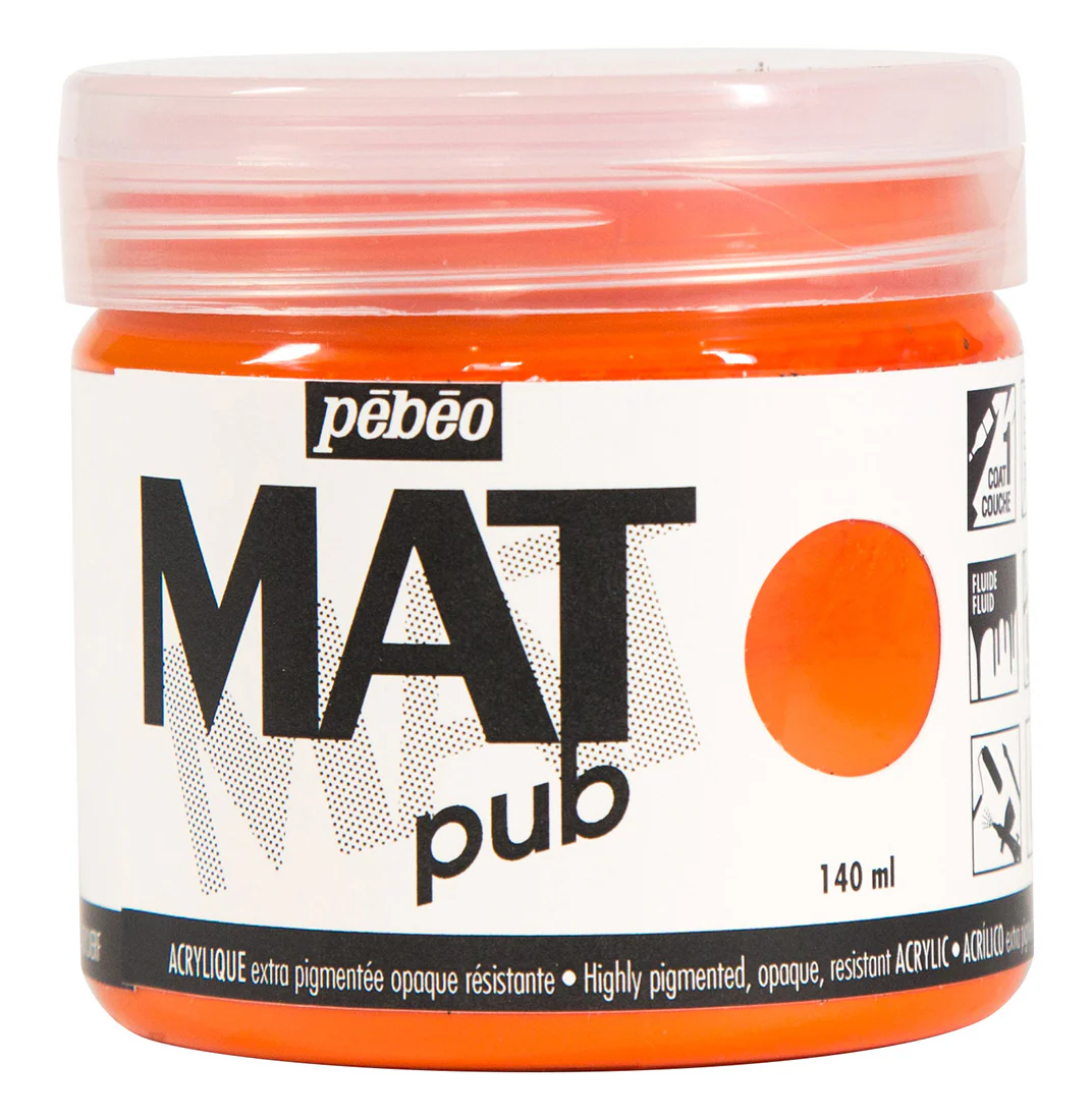 Acrylique extra mate Mat Pub 140 ml - Image 2