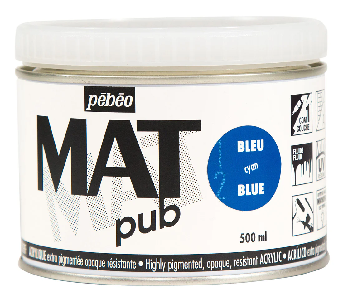 Acrylique extra mate Mat Pub 500 ml - Image 2