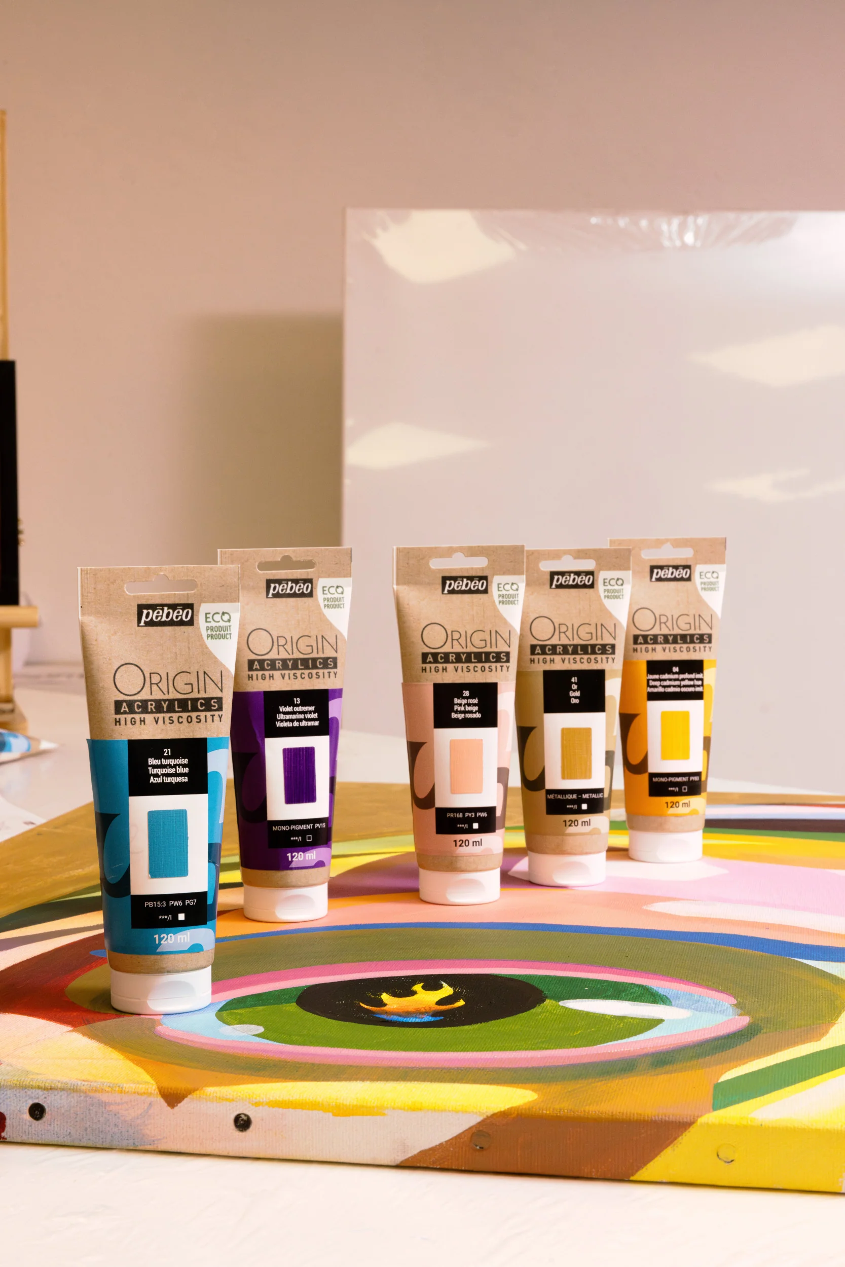 Peinture Acrylique Origin 120 ml - 48 couleurs - Image 8