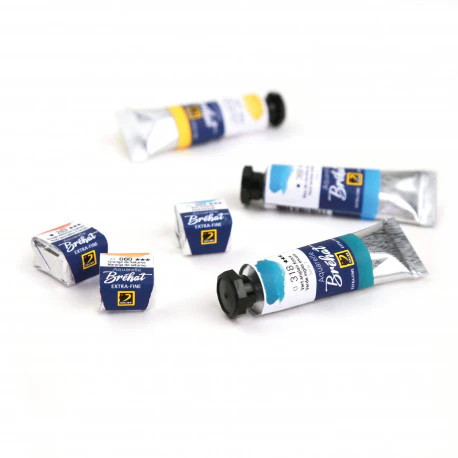 Peinture aquarelle extra-fine Bréhat demi-godet - Image 3