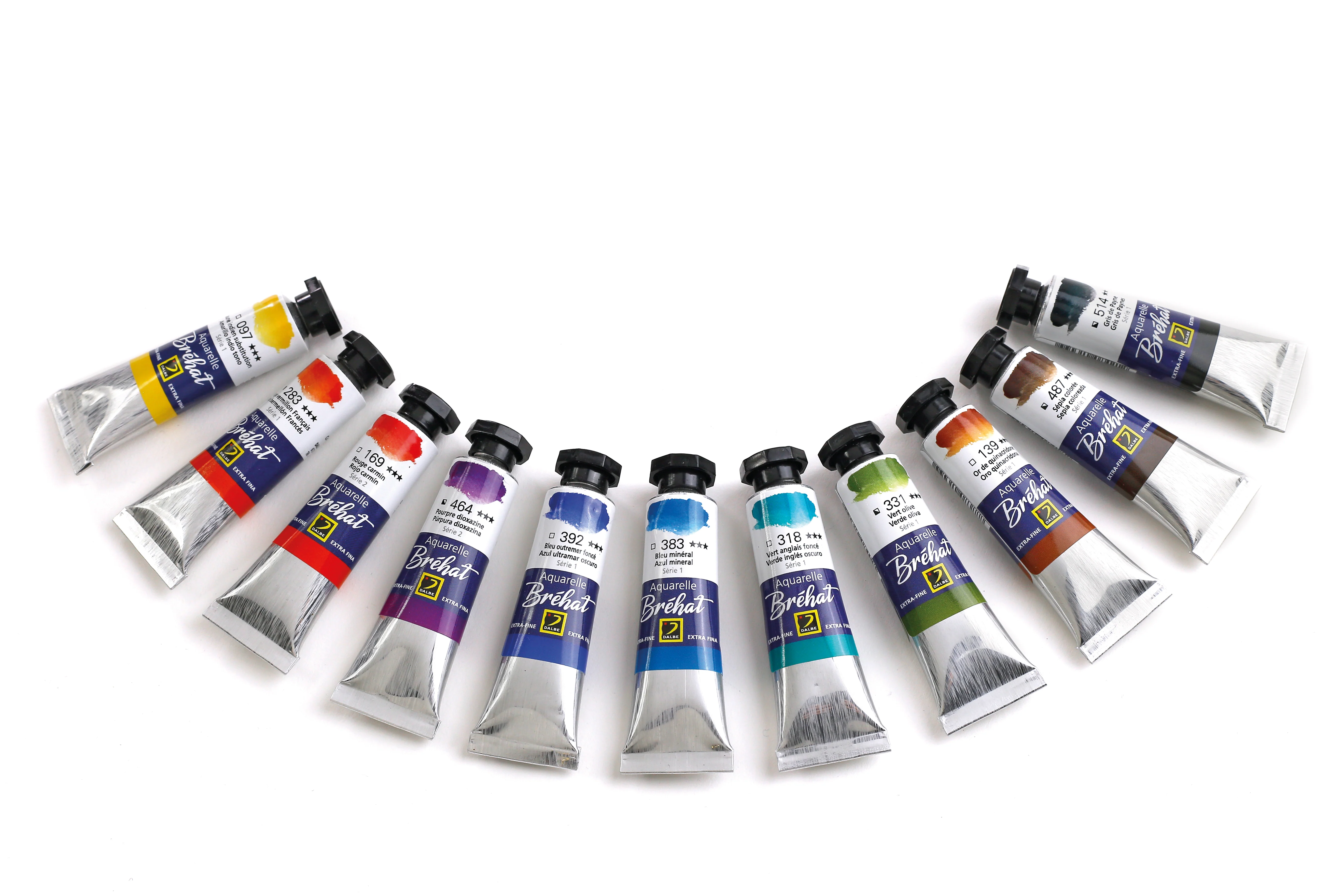 Peinture aquarelle extra-fine Bréhat tube 10 ml - Image 4