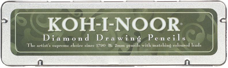 Assortiment de 6 porte-mines Ă2 mm