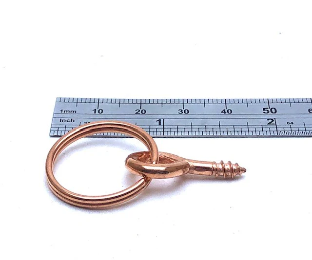 Blister de 5 anneaux Ă visser 17mm