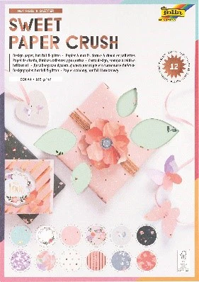 Bloc 12 feuilles A4 - 165g/m² Hotfoil & Glitter