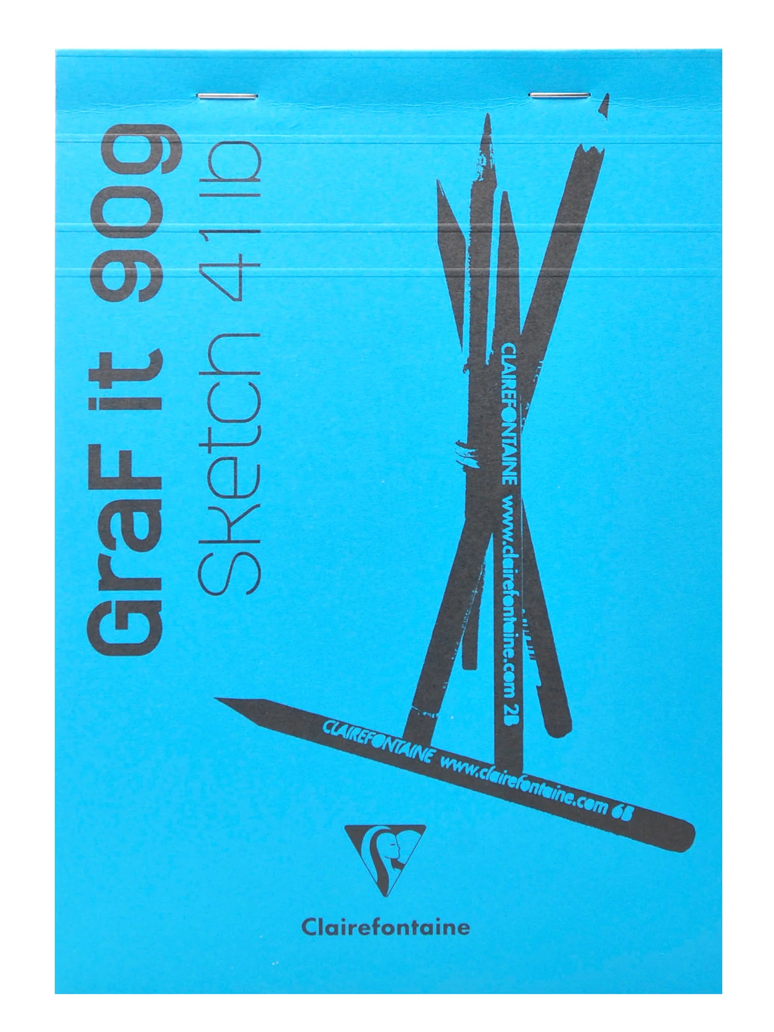 Bloc papier Graf'It sketch agrafé - 80 feuilles - 90gr/m² - Format A6 - Image 2