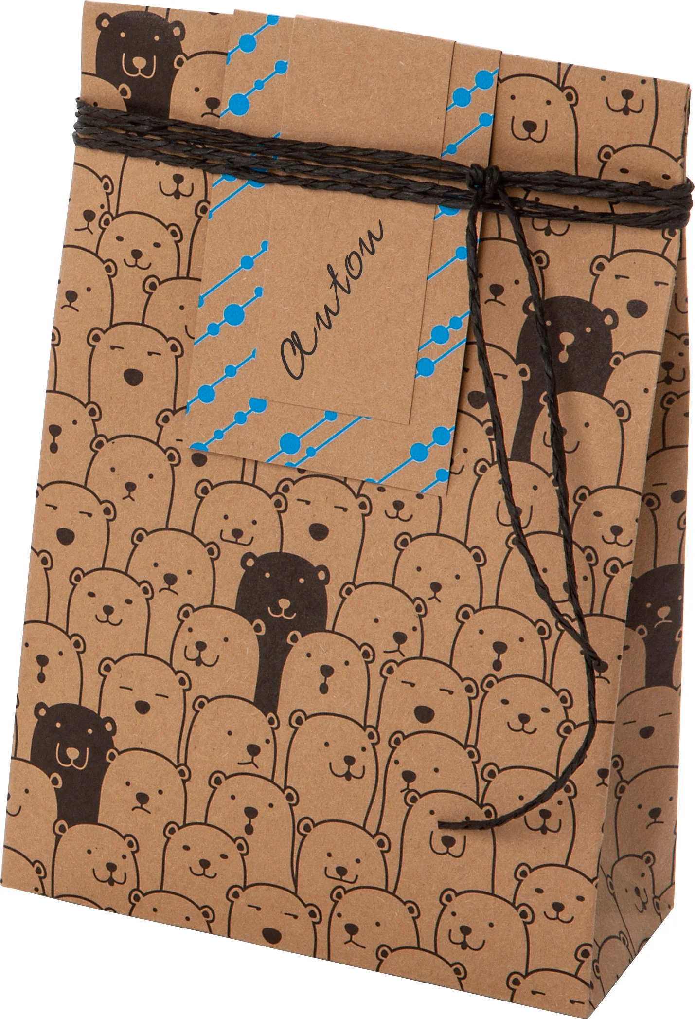 Bloc papier kraft 20 feuilles A4 à motifs - 120/230gr - Image 3
