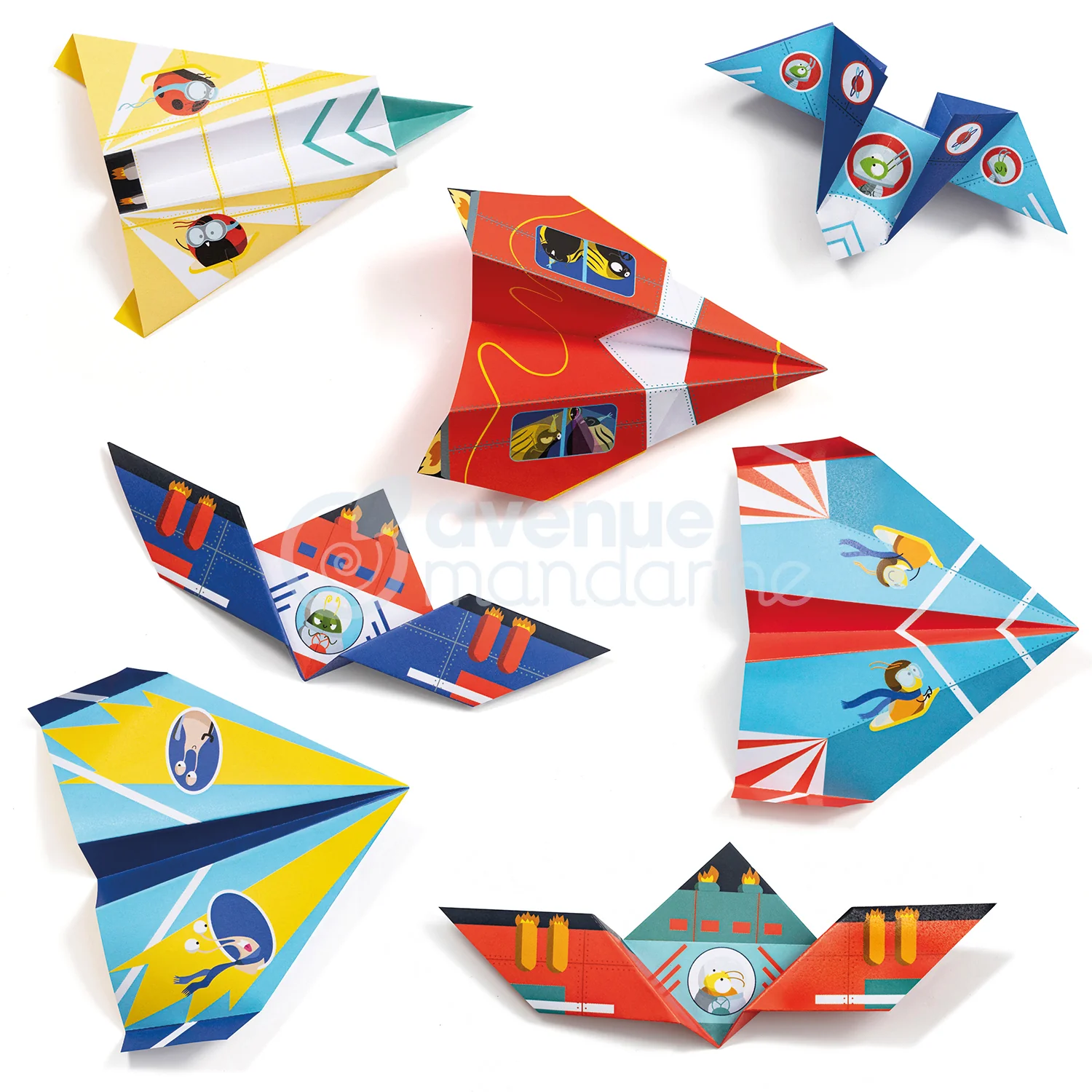 Boîte créative Origami avions/fusées - Image 2
