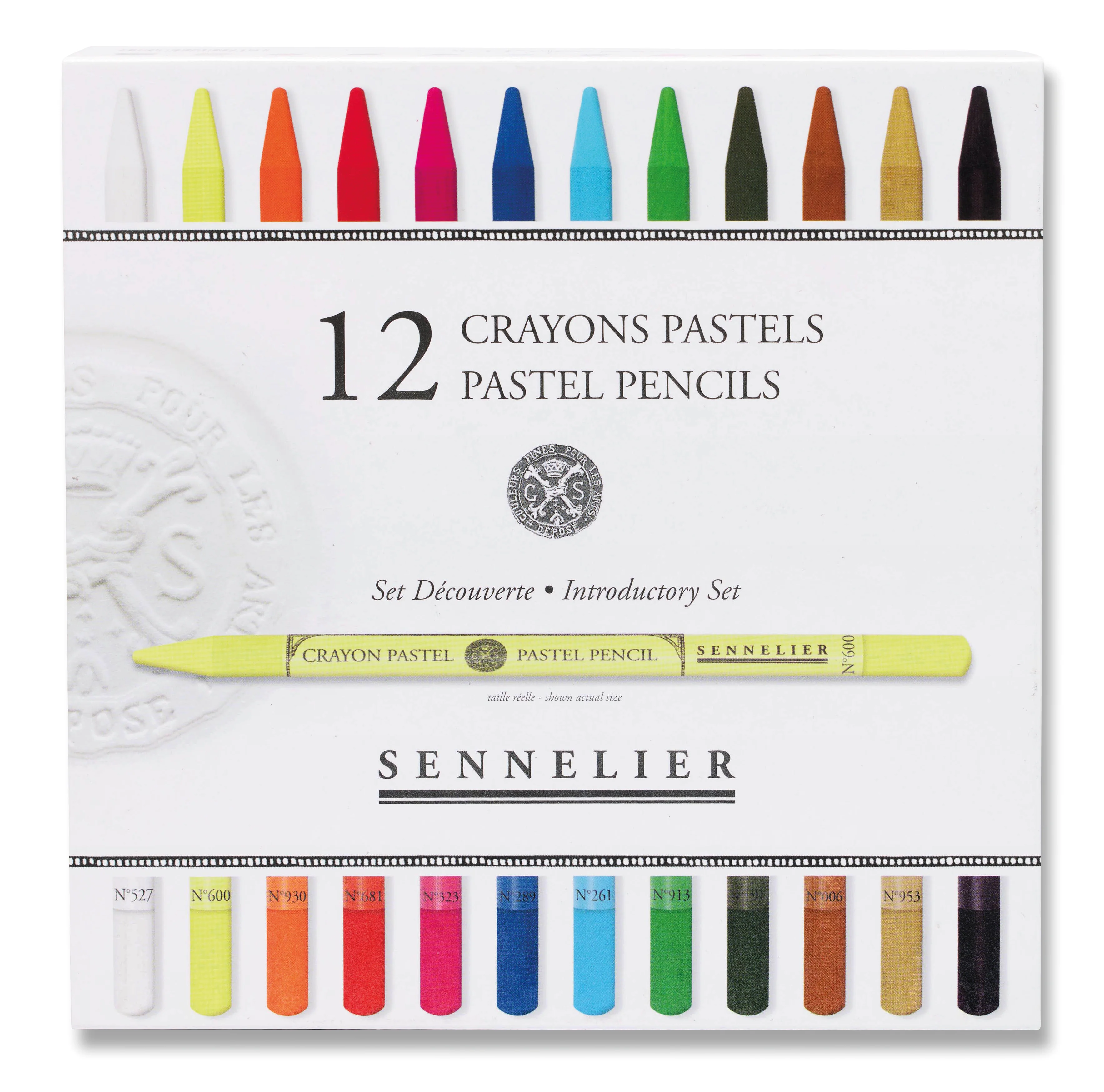 Boîte de 12 crayons pastel assortis - Image 2