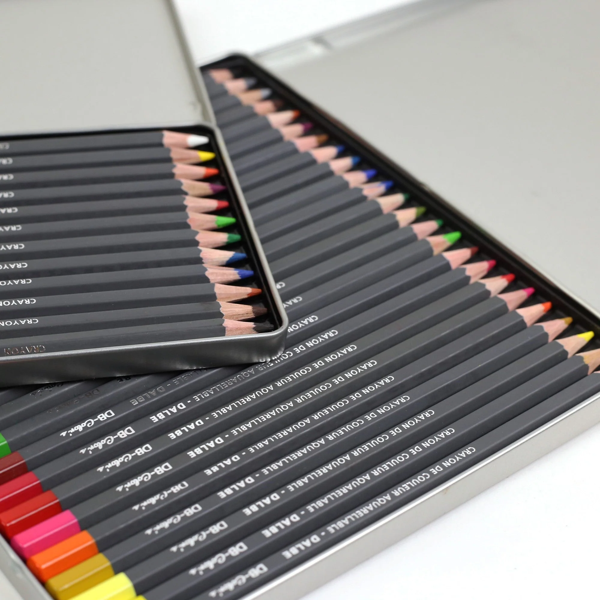 Boîte de 48 Crayons aquarellables DB-Color's - Image 3