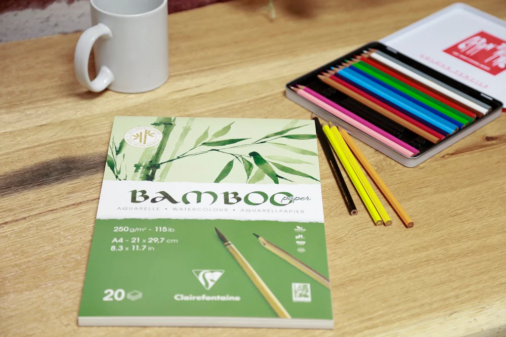 Carnet aquarelle Bamboo 250g/m² - Image 5