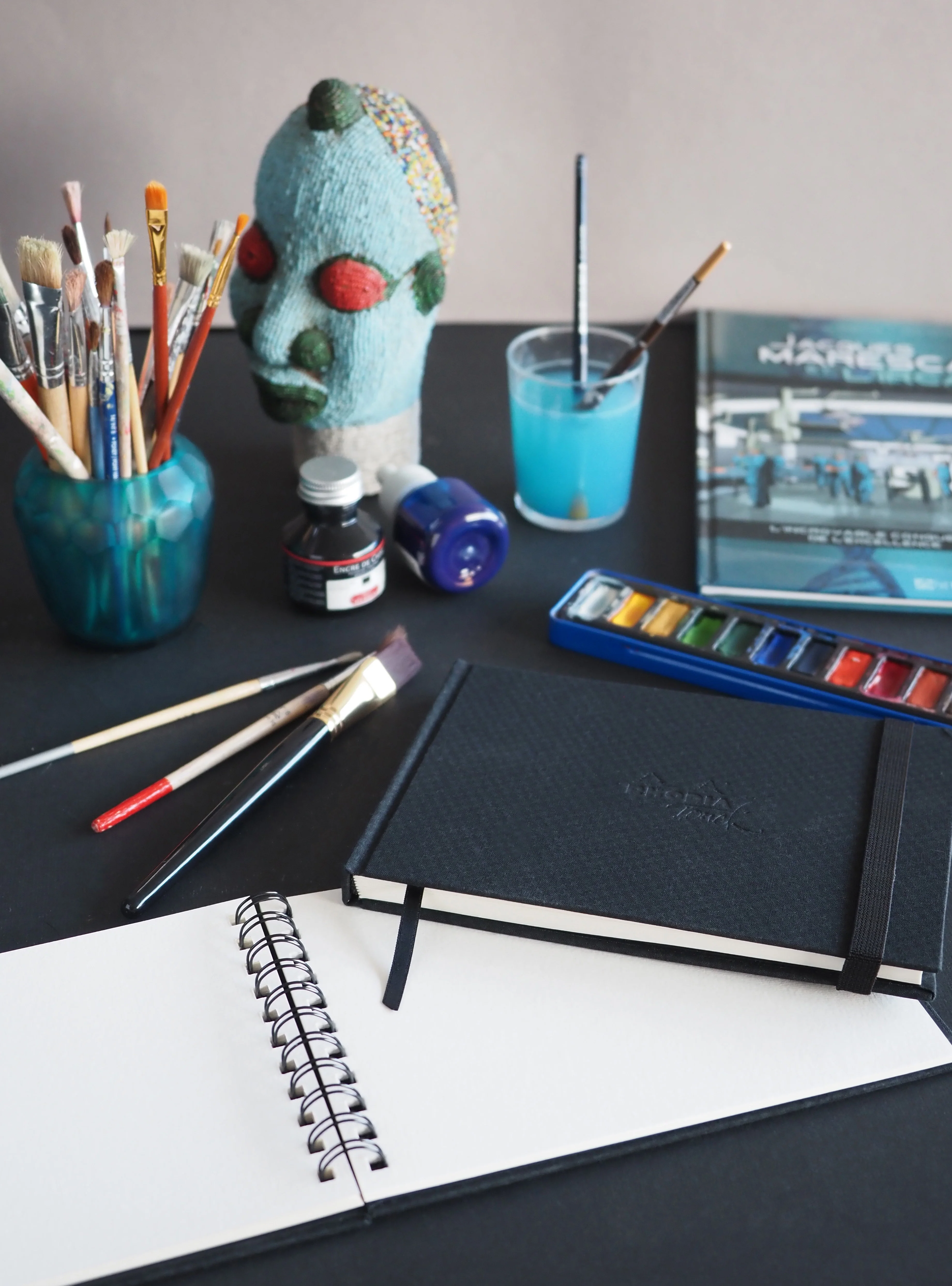 Carnet Aquarelle Rhodia Touch - A6 - Paysage - 40 pages - 300g/m² - 100% coton - Grain fin - Image 4