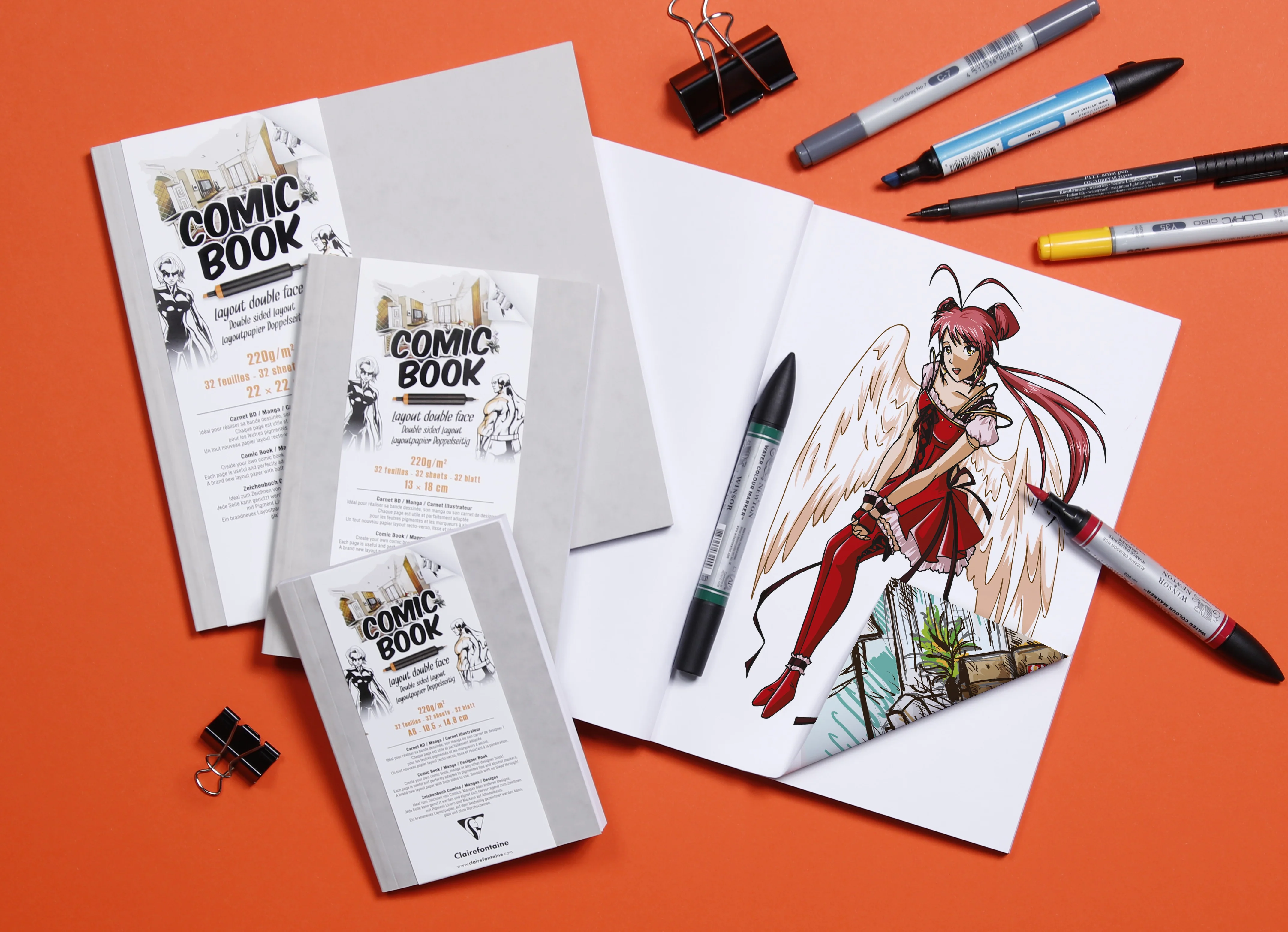 Carnet papier comic book 32 feuilles - Image 5