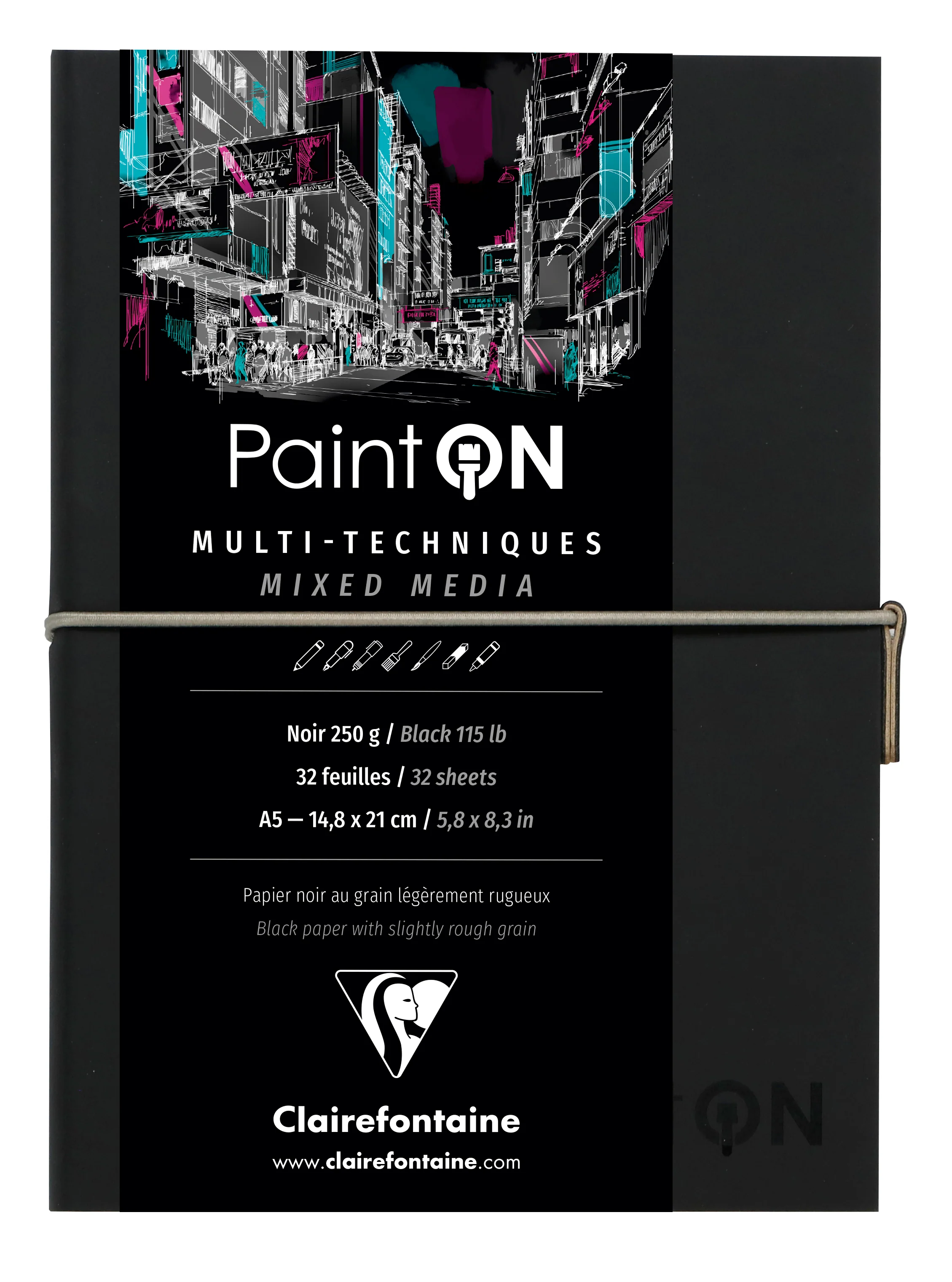 Carnet cousu Paint'On - Image 8