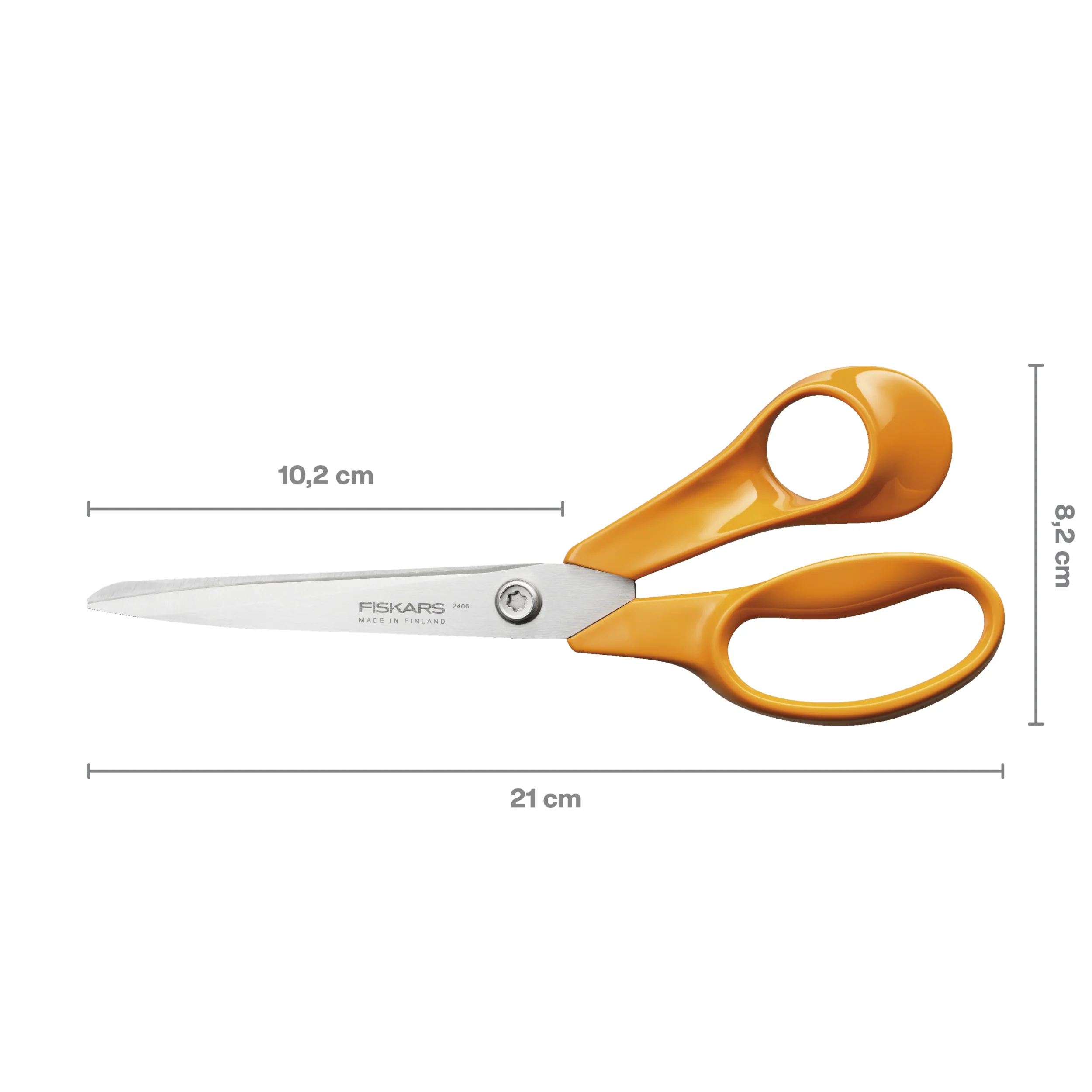 Classic ciseaux universels droitier 21 cm - Image 3