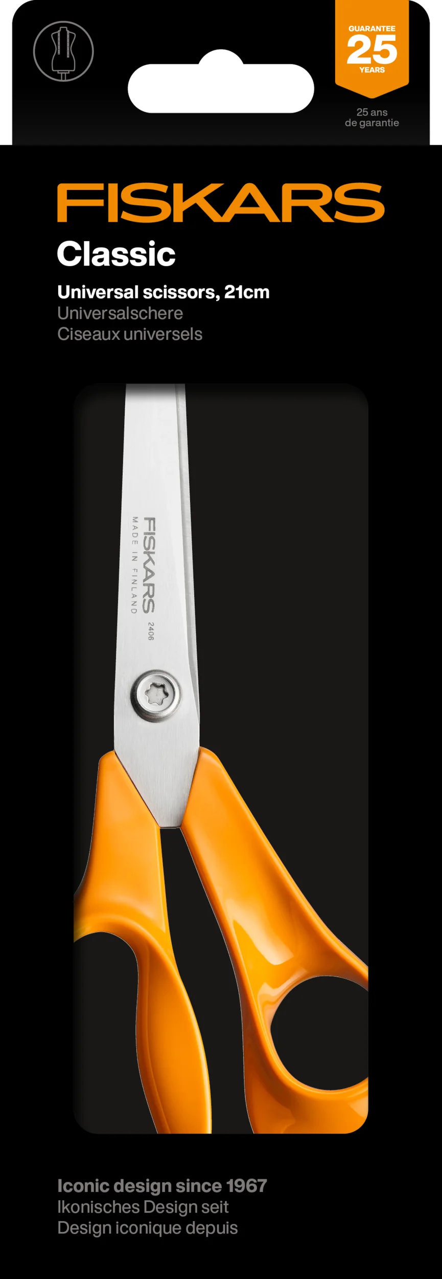 Classic ciseaux universels droitier 21 cm - Image 4
