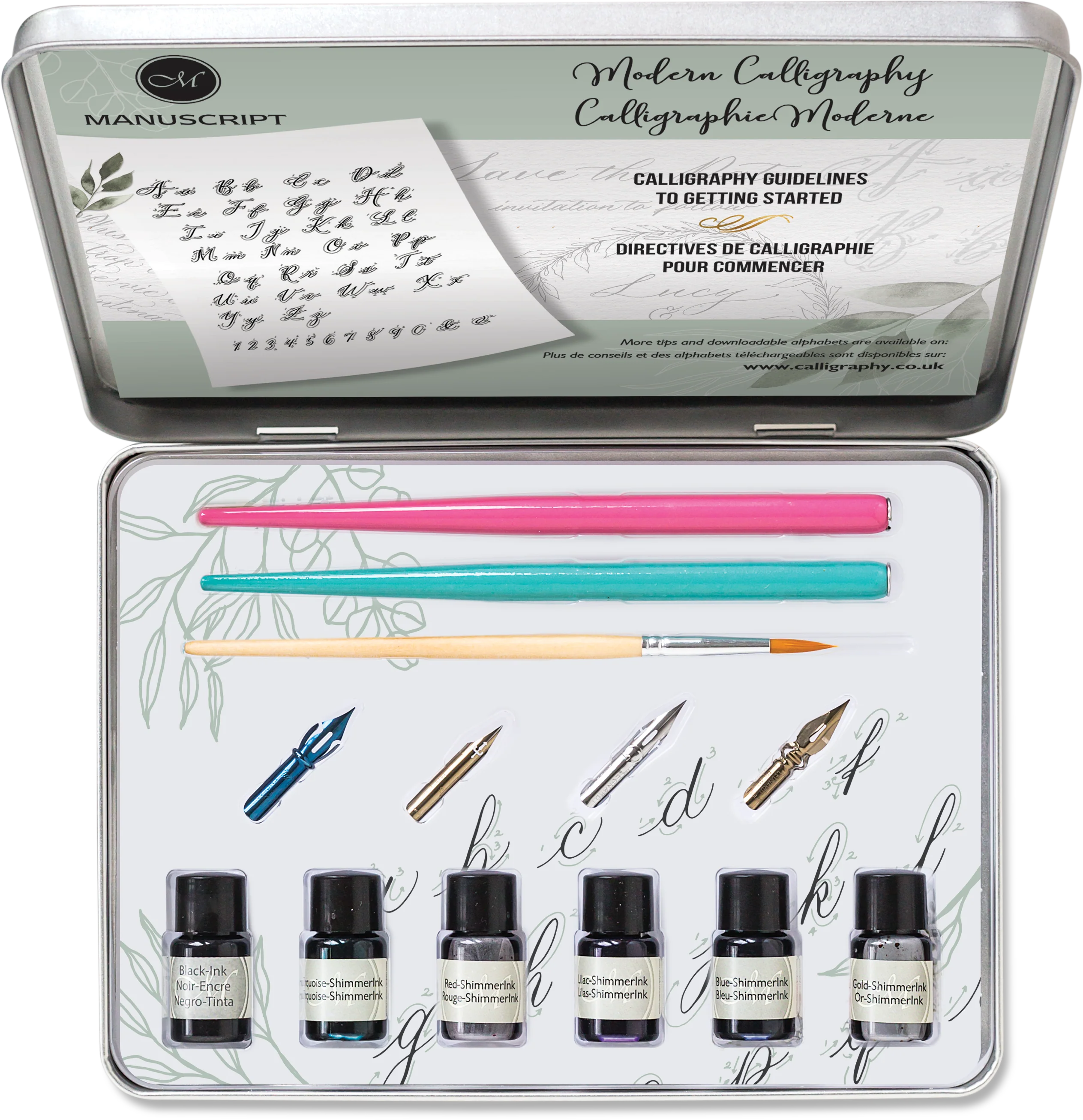 Coffret calligraphie moderne