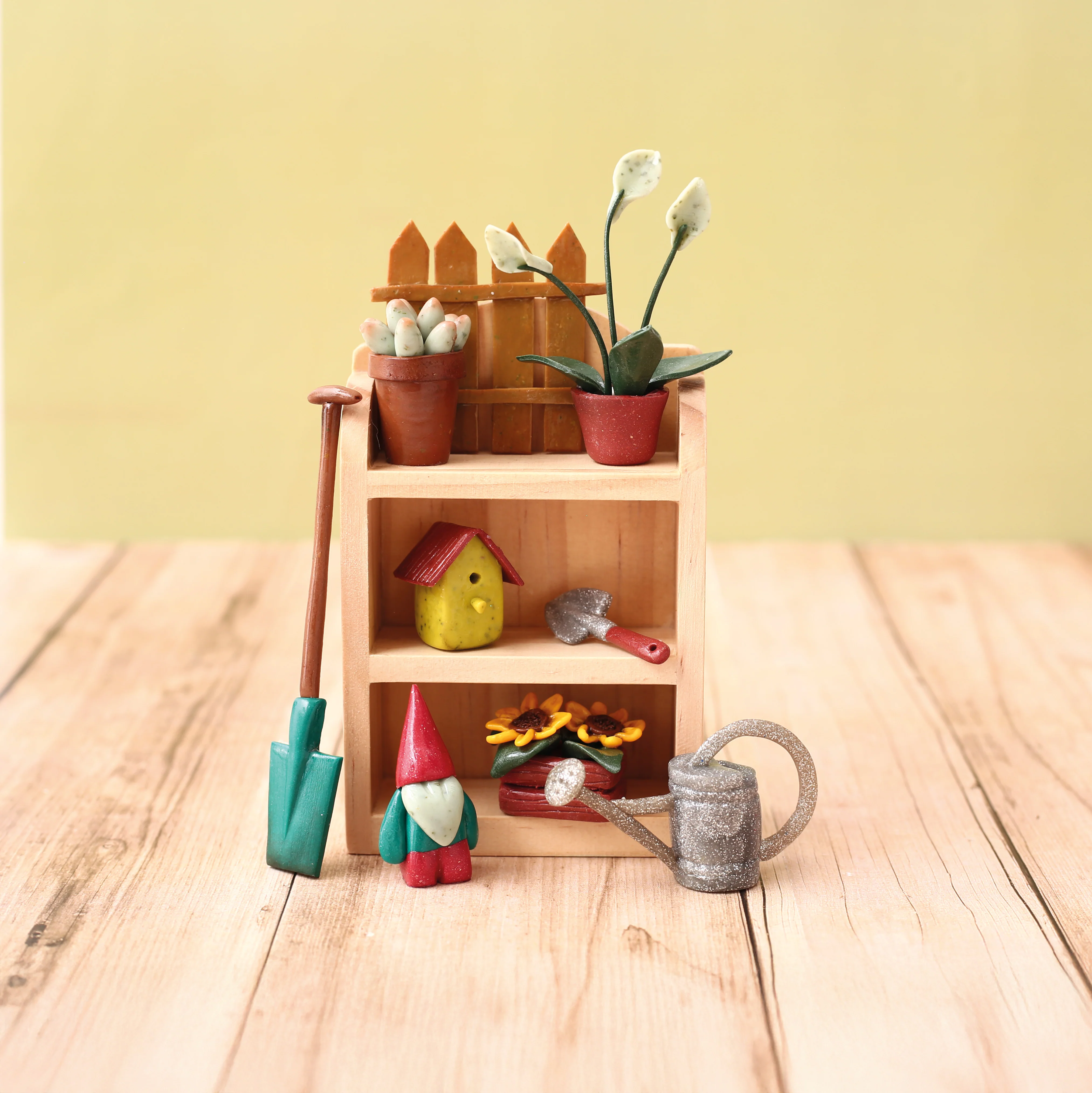 Coffret Fimo miniatures : Le jardin - Image 3