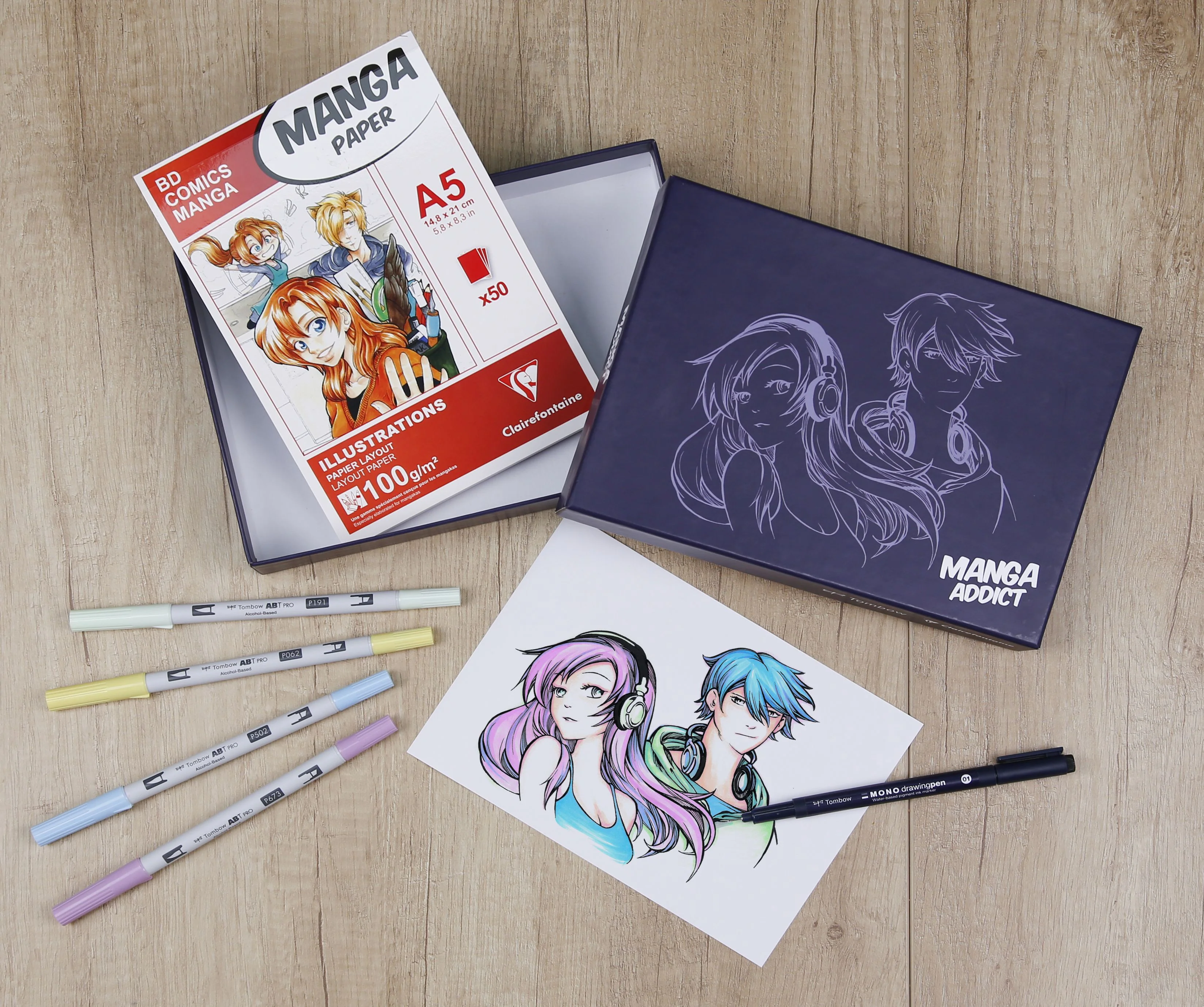 Coffret Manga addict A5 - Image 3