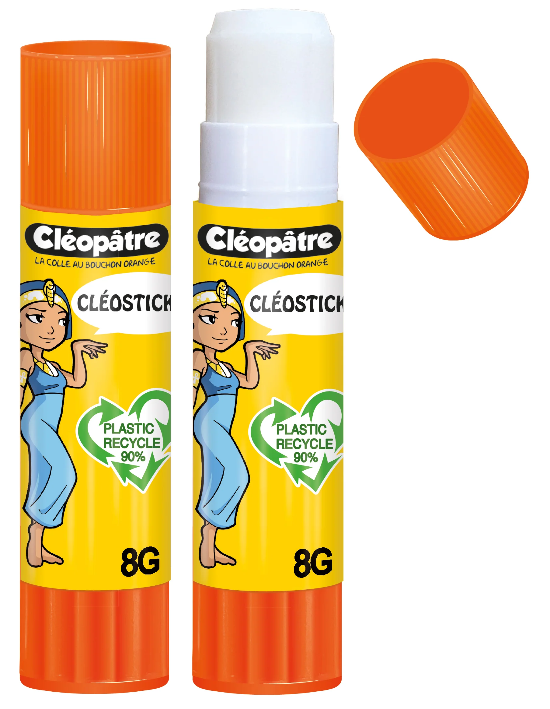 Colle Cléostick en bâton