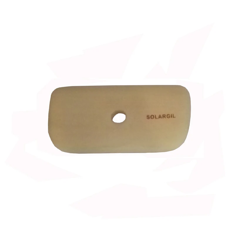 Estèque en bois - Rectangulaire 102 x 53 mm