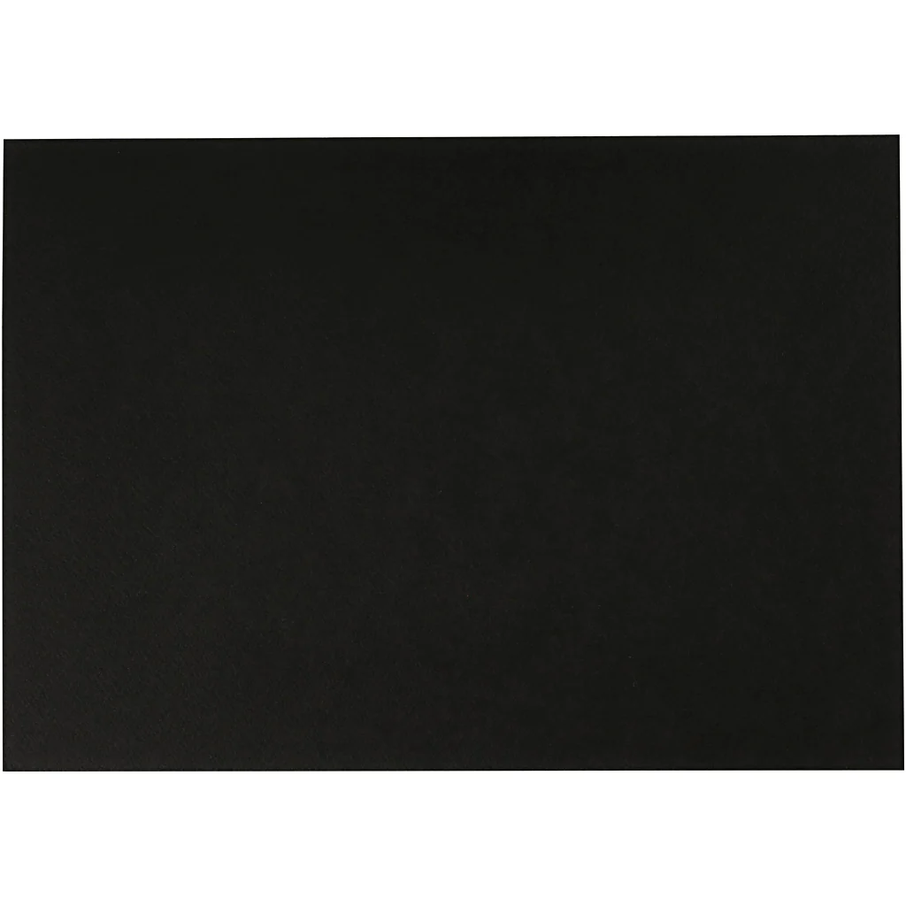 Feuille papier velin d'Arches noir 56 x 76 cm 250 g/m²