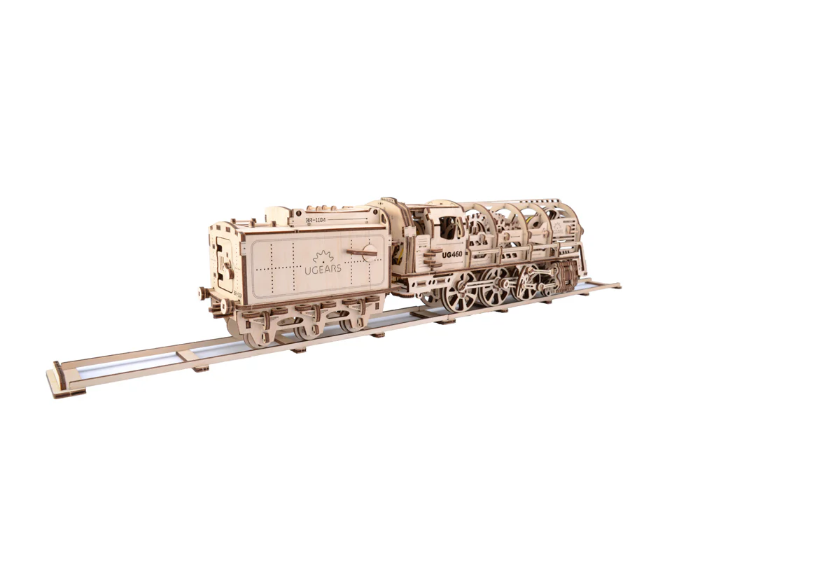 Kit maquette à construire Ugears "Locomotive" - Image 2