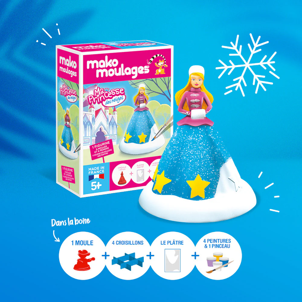 Kit moulage Ma Princesse des neiges - Image 2