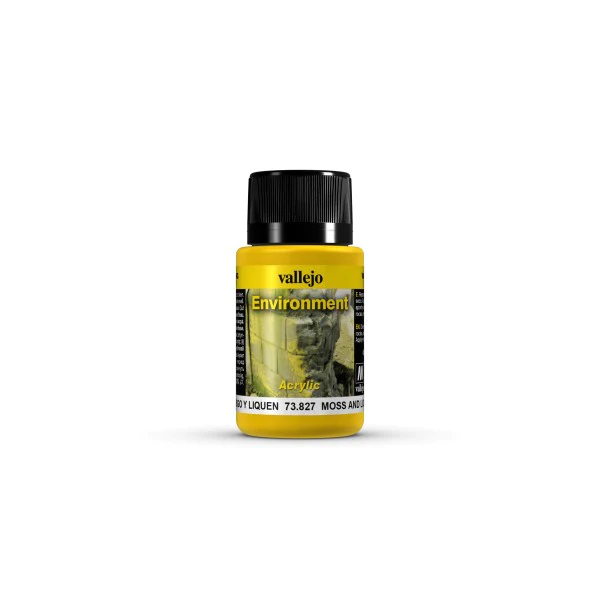 Peinture effets 40 ml : environnement moisissure et lichen