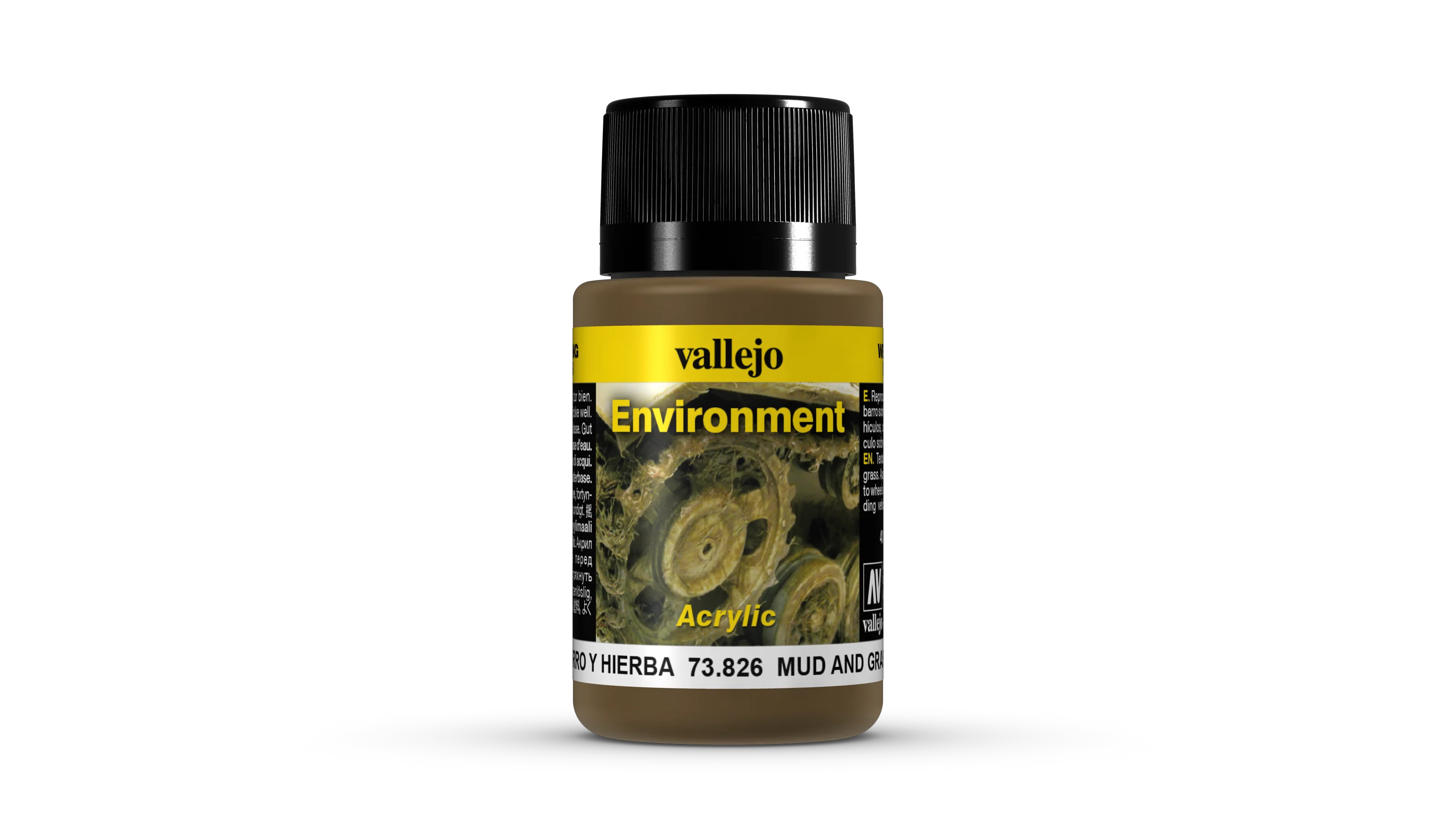 Peinture effets 40 ml : environnement boue et herbes