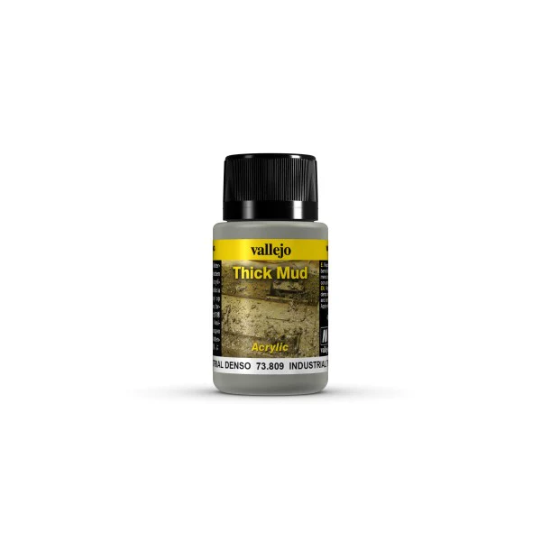 Peinture effets temps 40 ml : boue épaisse industrielle