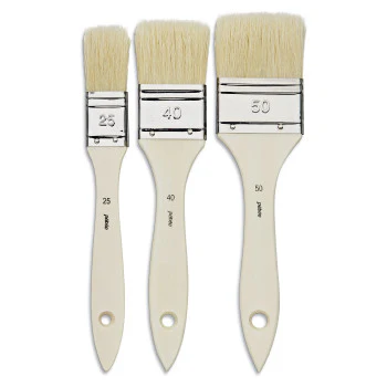 Pochette de 3 Spalters - plats - Soie beau blanc - Image 2