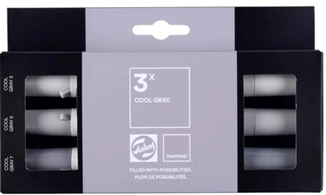 Set marqueur Pantone x 3 Cool Grey