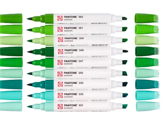 Set marqueur Pantone x 9 green - Image 4
