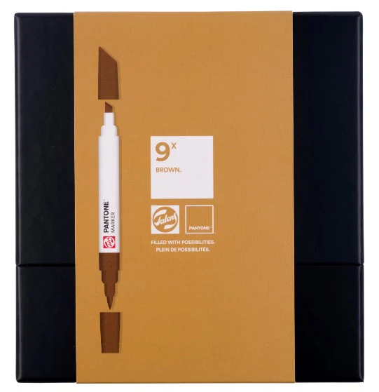 Set marqueur Pantone x 9 brown - Image 2