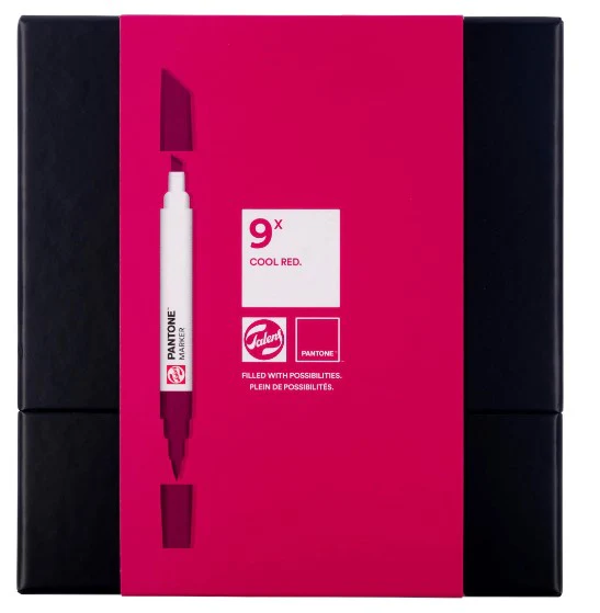 Set marqueur Pantone x 9 cool red - Image 2