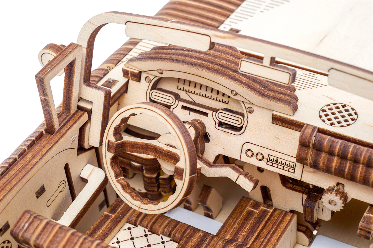 Kit maquette à construire Ugears "Cabriolet Dream VM-05" - Image 2