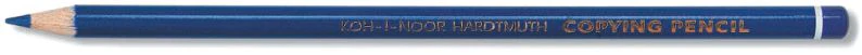 Crayon copiant bleu