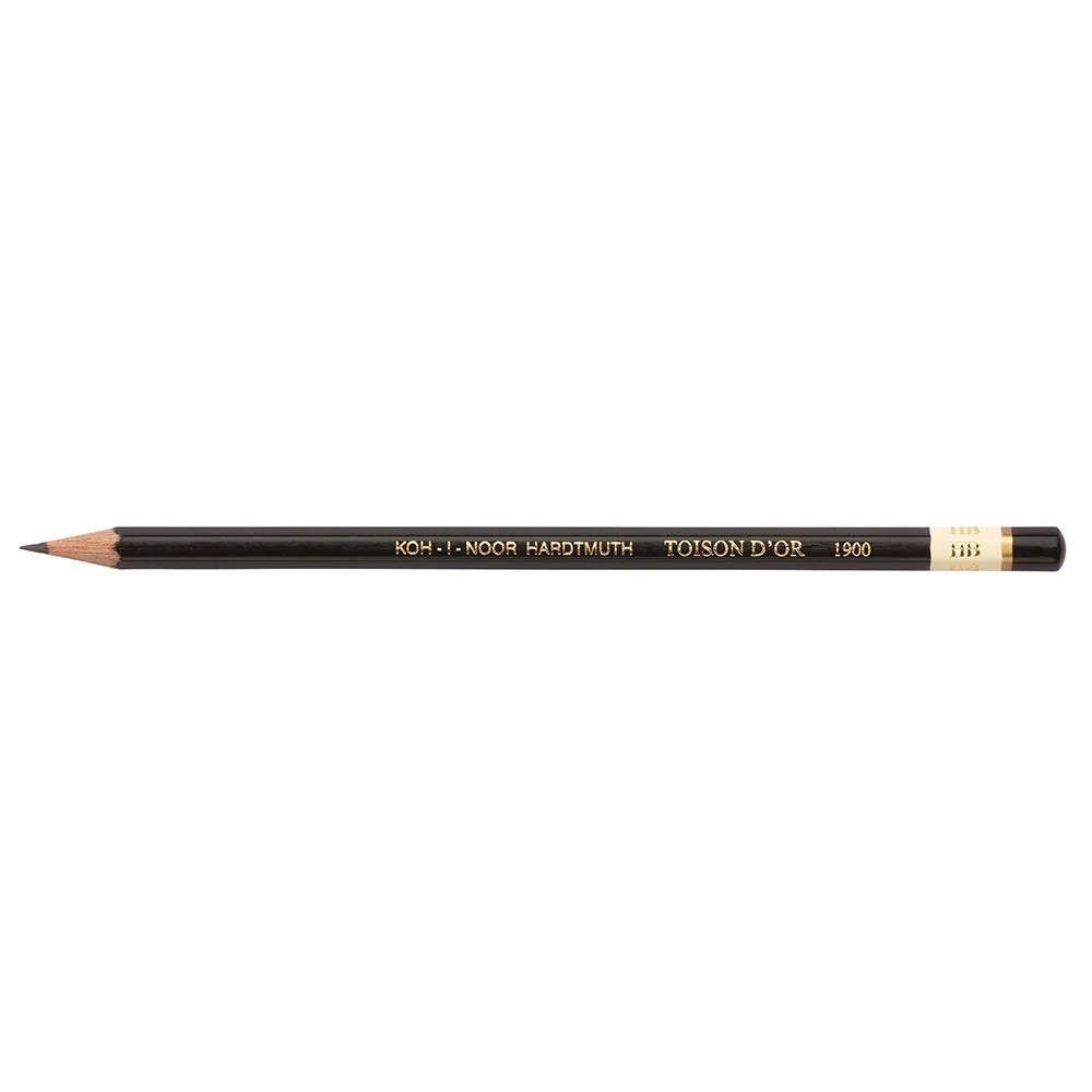 Crayon graphite K1900 Toison d’Or - 8B à 10H - Koh I Noor Hardtmuth