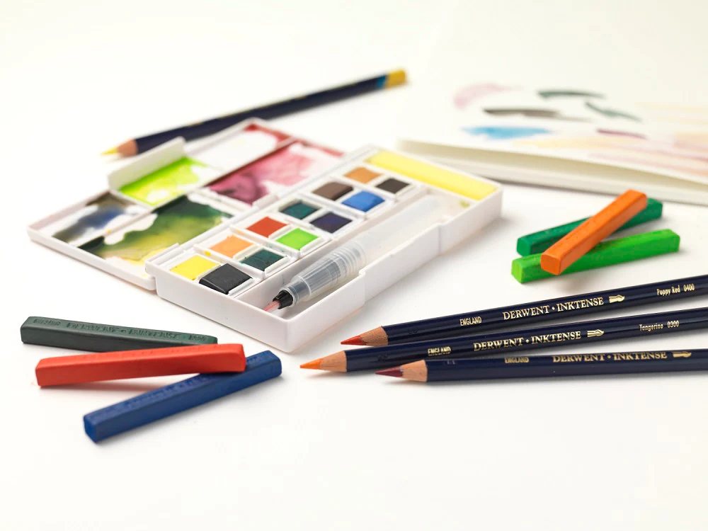 Crayons aquarellables Inktense à l'unité - Image 3