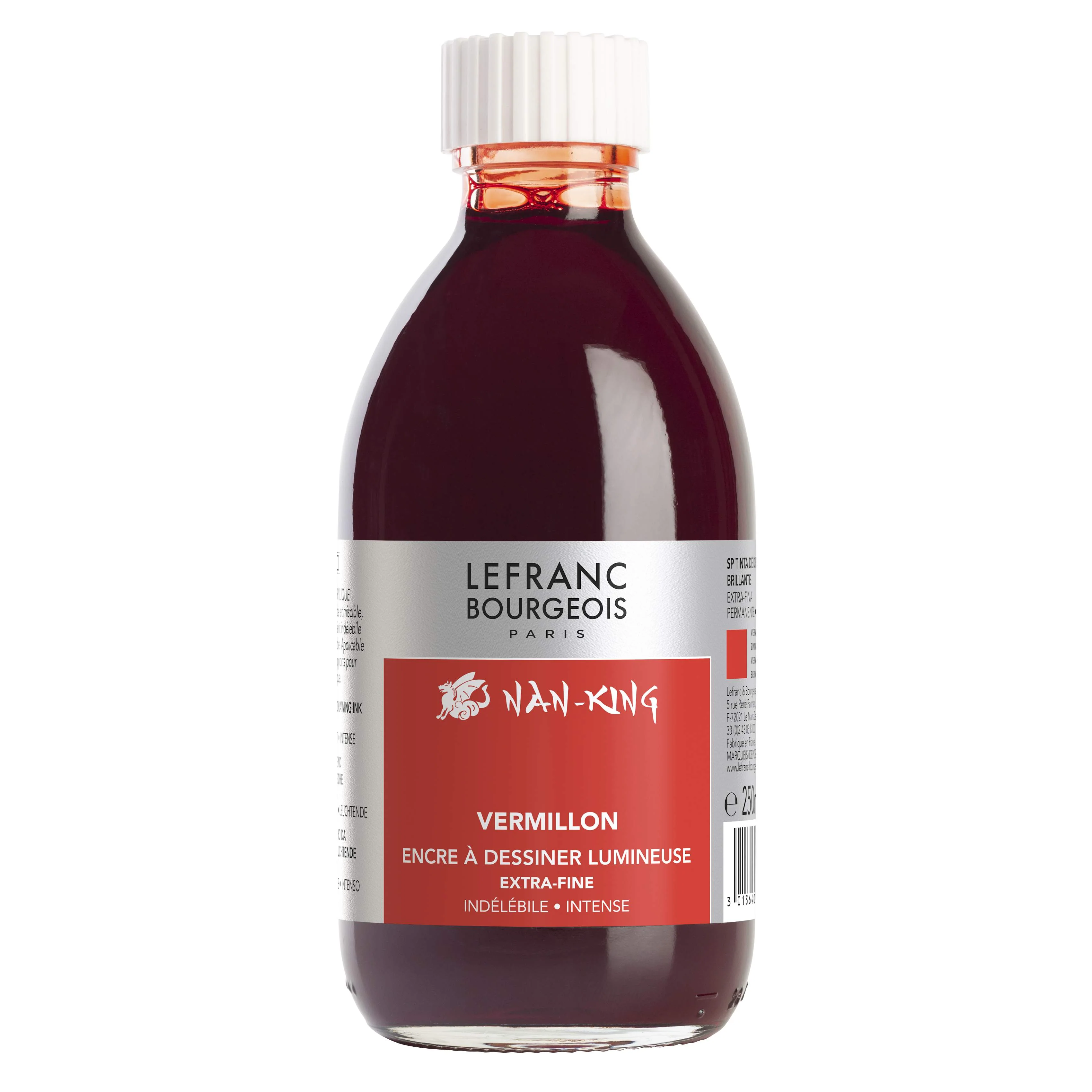Encre Ă dessiner Nan-King 250 ml- 10 couleurs - Image 3