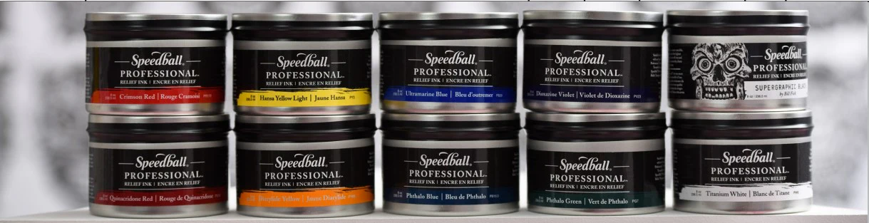 Encre Relief Pro 236 ml - 10 couleurs