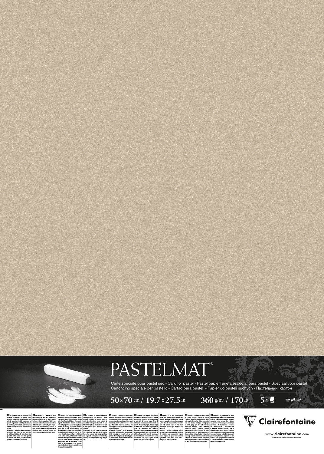 Feuille Pastelmat 50x70 cm 360g - Image 10
