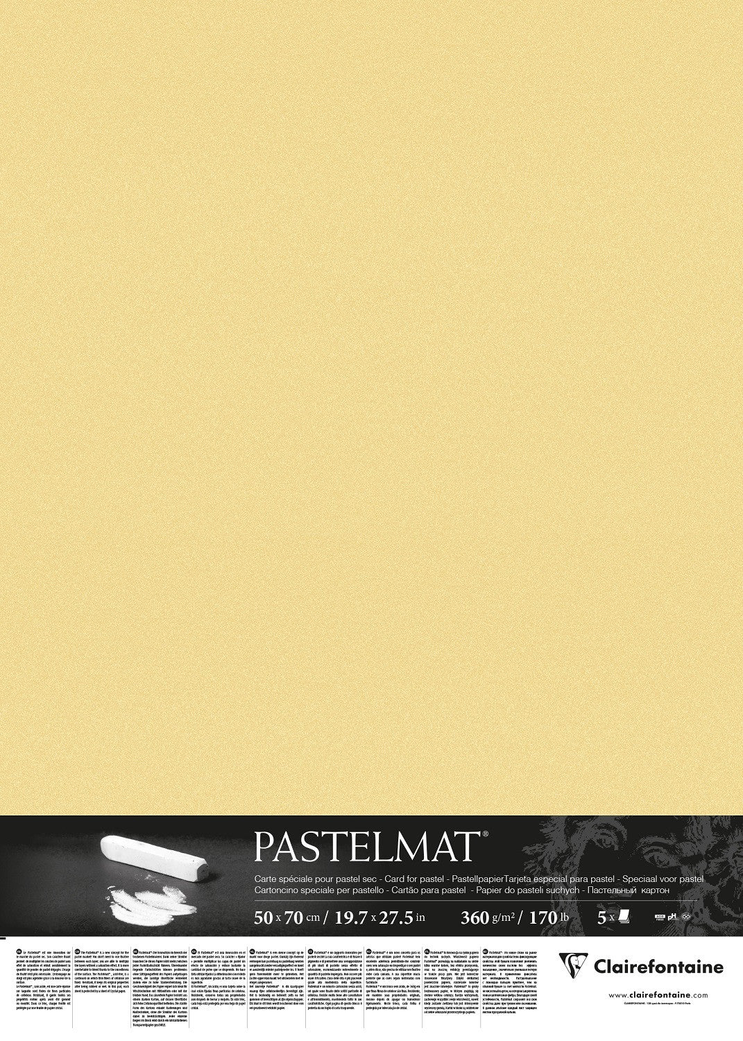 Feuille Pastelmat 50x70 cm 360g - Image 14
