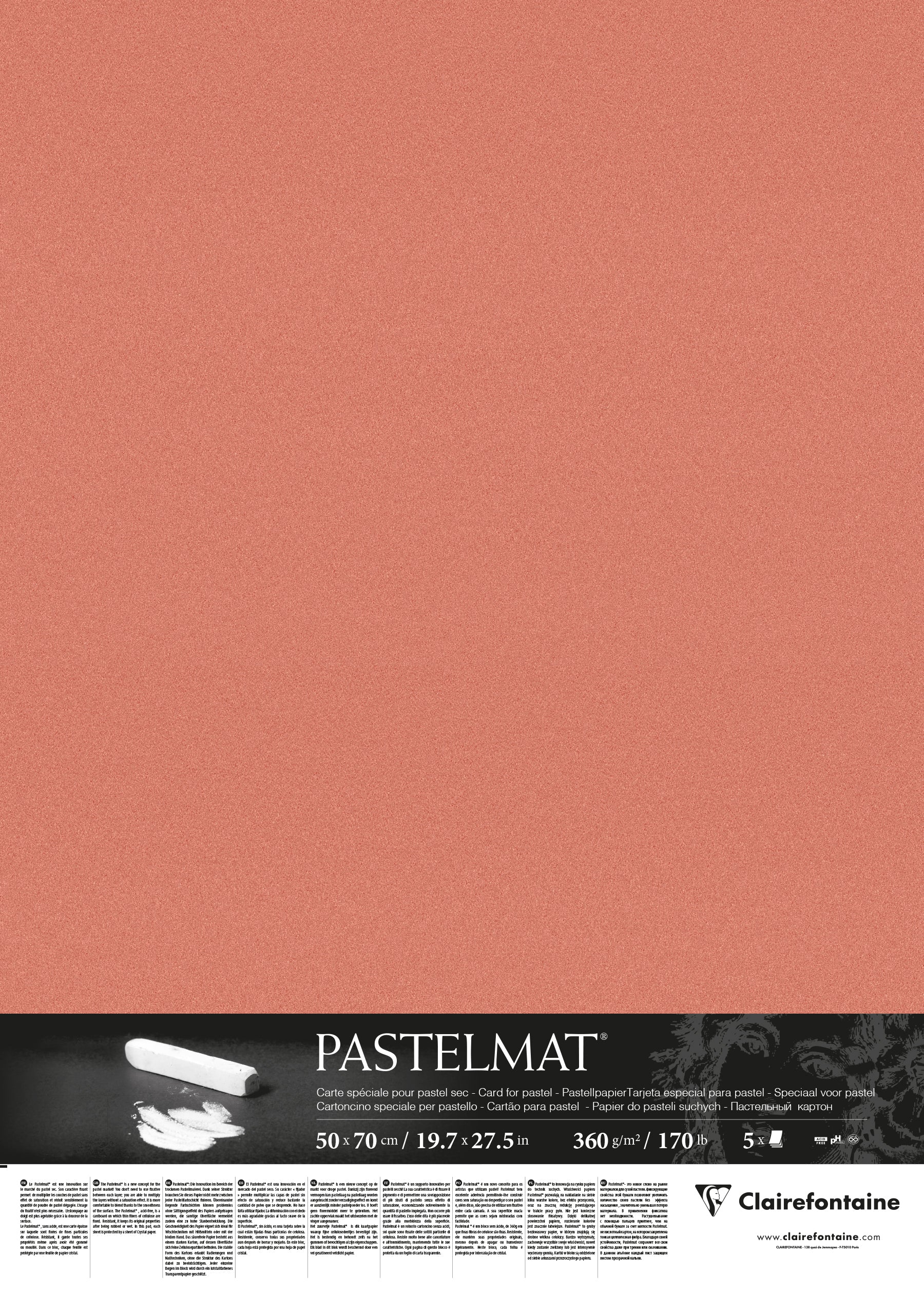 Feuille Pastelmat 50x70 cm 360g - Image 16