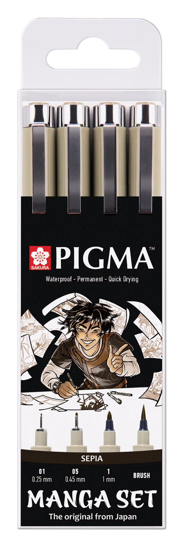 Feutre Pigma Manga Set de Sakura - Image 4
