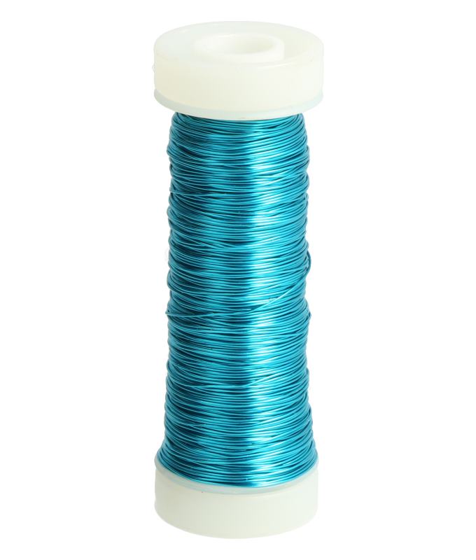 Fil décoration laqué 50g 0,5mmx25m