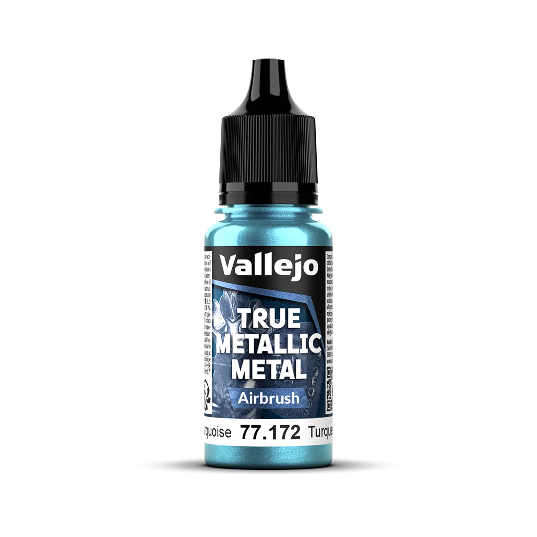 Peinture pour figurines gamme Métallique True Metallic Metal TMM Couleurs Airbrush