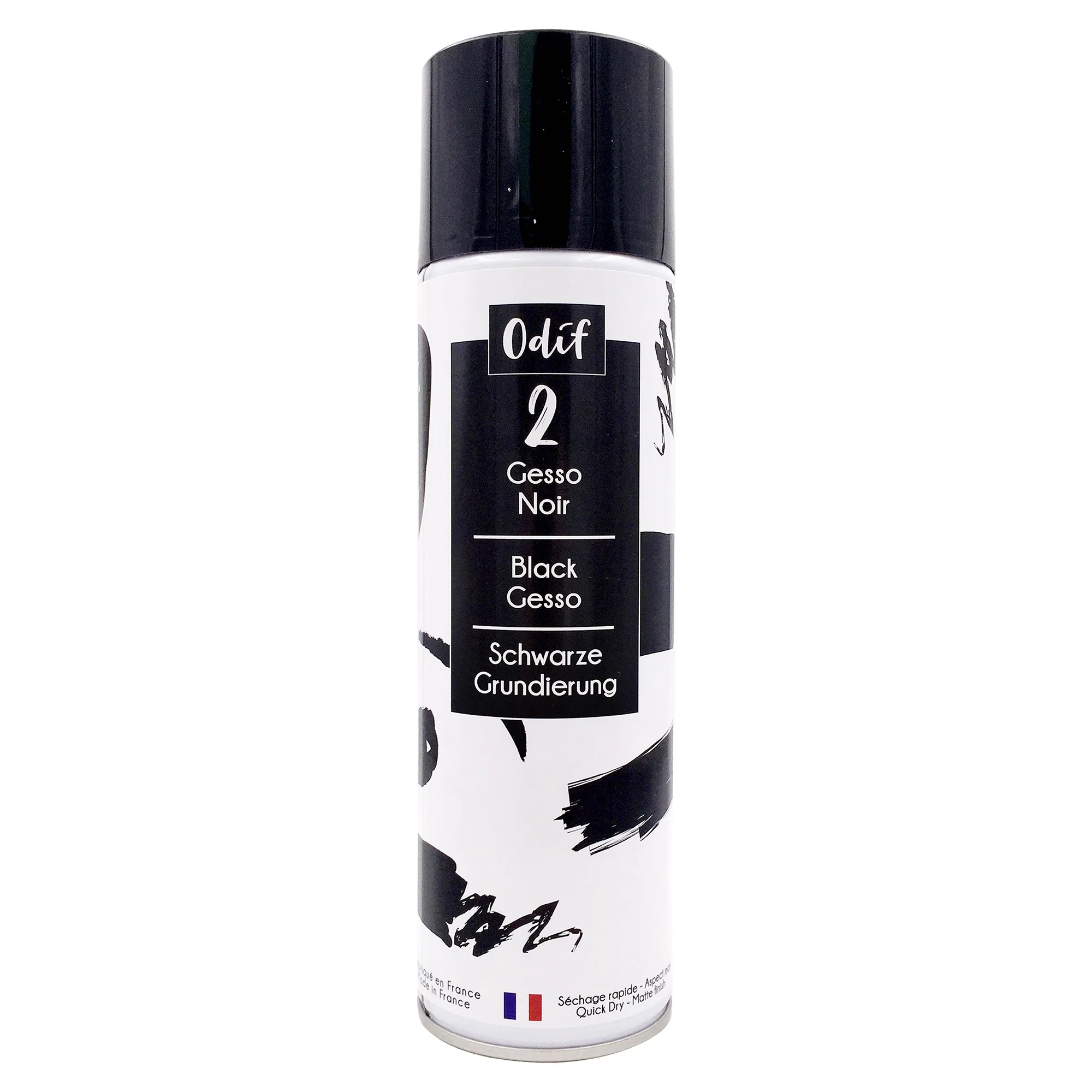 Gesso spray 400ml Blanc/Noir - Image 2