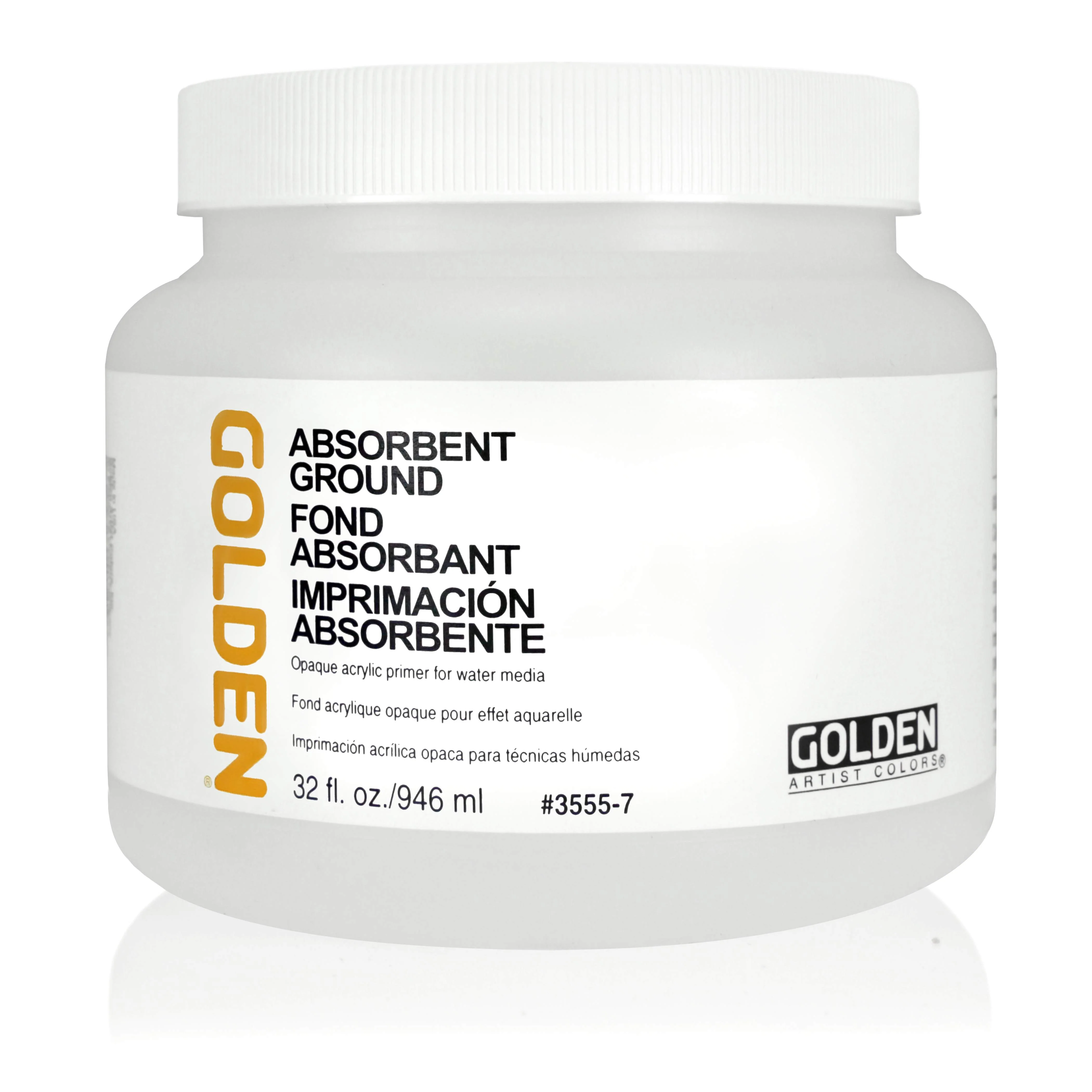 Golden fond absorbant (Blanc) 237/946 ml - Image 2