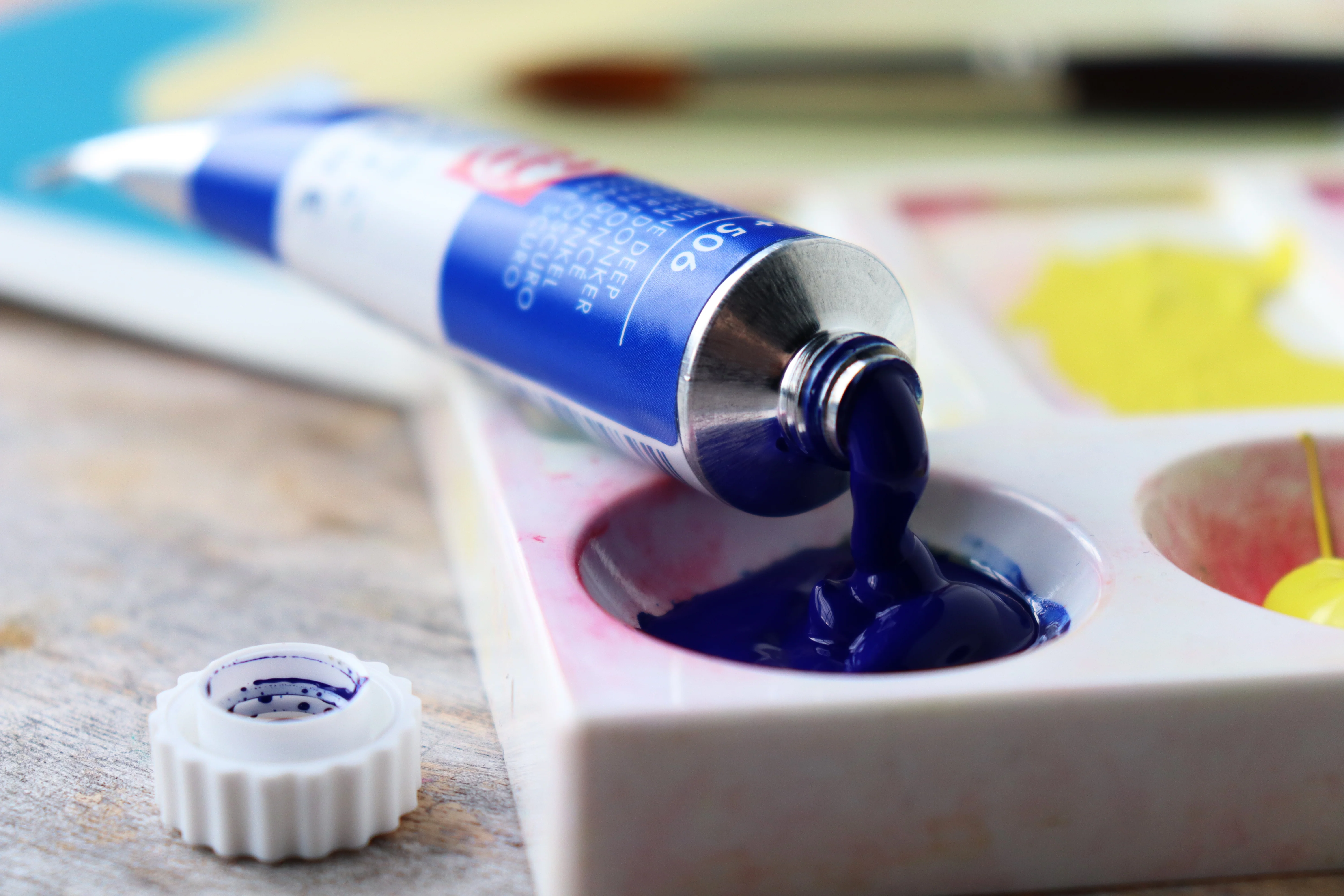 Gouache Extra-fine 20 ml-Boîte de 10 tubes couleurs assorties - Image 4